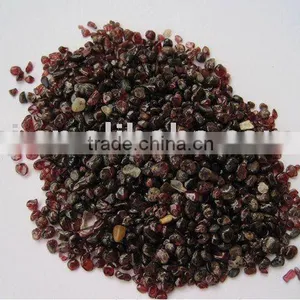Small Garnet Crystal Tumbled Stone thumbnail-1