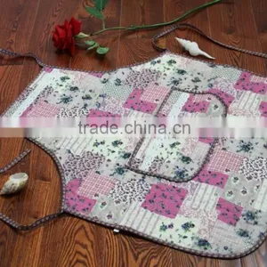 W27 Patchwork Kitchen Apron thumbnail-1