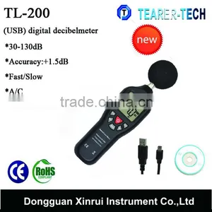 Newly 30-130dB USB Decibel Meter Recording 32000 Datas With Factory Lowest Price thumbnail-1
