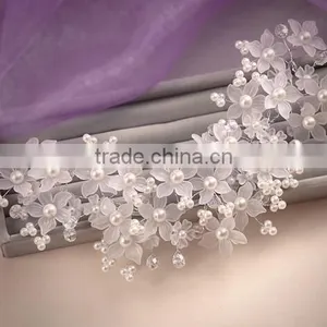 Flower Bridal Crystal Formal Wedding Headdress Headwear Hair Accessories thumbnail-6