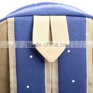 New Fashion White Canvas Backpacks Wholesale thumbnail-4
