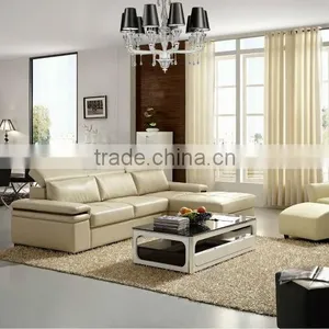 Reasonable Price Large Size Corner Sofa Soft Leather Set Design thumbnail-2