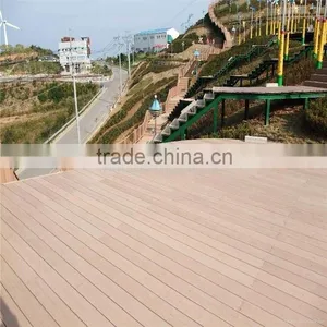 Solid Wood Plastic Composite WPC Decking thumbnail-1