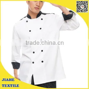 High Quality Poly Cotton Blend Chef Coat thumbnail-4