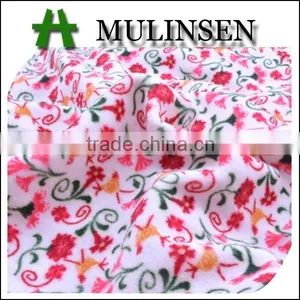 Shaoxing Mulinsen Polyester Petunia Printing Fabric Korean Velvet thumbnail-1