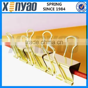 Good Quality Gold Color 32mm Binder Clip thumbnail-4