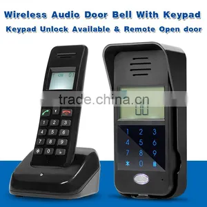 Full Duplex Intercom Wireless Audio Door Phone Wireless Audio Door Bell for Villa and Apartments thumbnail-6