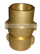 Brass American Fire Hose Coupling thumbnail-1