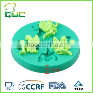 Angel Non-stick Silicone Icing Candy Mould thumbnail-1