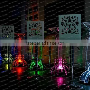 LED Event Rental Wholesale Illuminated Light Wedding Coffee Table Bar Table thumbnail-3