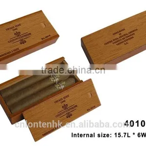 Small Wooden Sliding Lid Box thumbnail-2