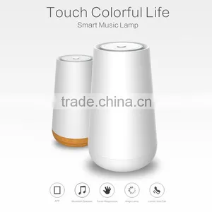 Bluetooth Speaker LED RGB Lamp Smart APP Touch Buttons thumbnail-1