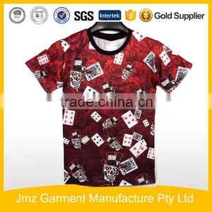 Customized Tshirt Whole Digital Print Sublimation Print Oem Factory Price thumbnail-1
