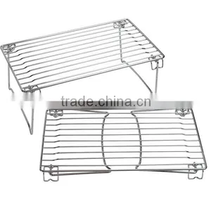 Chrome Stackable Kitchen Cabinet Organizer thumbnail-3