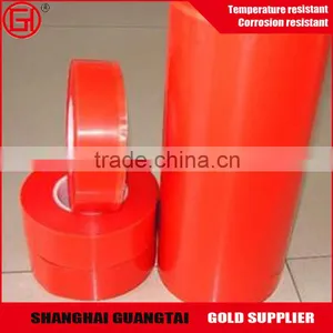 36 Micron Red Transprent Pet Coated Film Roll thumbnail-5