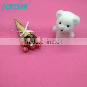50g Assorted WOOL BLEND FELT OFFCUTS - Good Size Pieces thumbnail-5