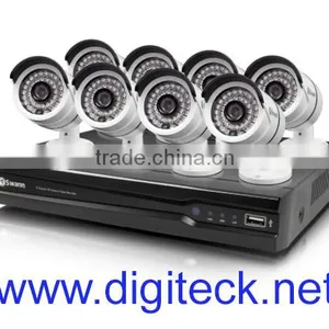 SWN1 - SWANN CCTV NVR8-7082 8 CHANNEL 720P NETWORK VIDEO RECORDER 1TB POE & 8X NHD-806 CAMERAS 1MP 720P NIGHT VISION thumbnail-1