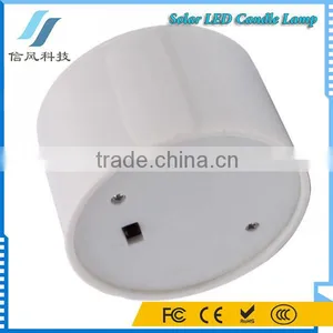 Solar LED Candle Lamp Nightlight Green thumbnail-5