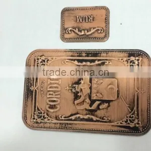 Antique Embossed Label for Bottle thumbnail-1