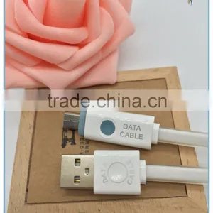 Wholesale TPE Jacket Micro Usb Charging Data Wire With LED Lighting for Samsung Iphone6s thumbnail-1