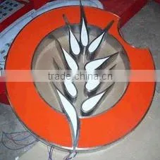 LED Letter Sign-Surface Illuminated, Mirror Polished Stainless Steel Side,Water Proof LED Logo thumbnail-1