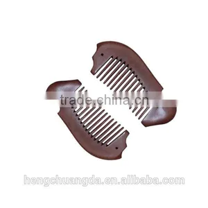Nature Fish Shaoed Customized Sandal Wood Hair Comb thumbnail-4