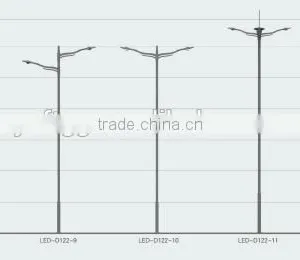 2015 Newly Designed Solar Powered Street Lights Solar Lights RAL Color Stardand thumbnail-5
