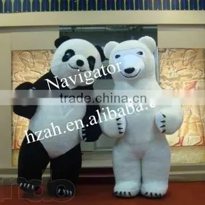 Inflatable Panda and Bear Costume for Christmas Decoration thumbnail-1