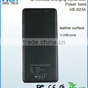 Factory Supply 10000mAh High Quality qi Wireless Powerbank Charger From China thumbnail-3