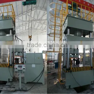 Fry Pan Production Line HBP-500T Four Pole Hydraulic Deep Drawing Press thumbnail-1