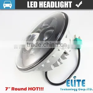 Newest High Power 7inch/7" Led Headlight With Led DRL Turning Light thumbnail-2