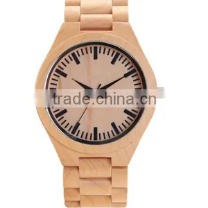 2016 Eco-friendly Wood Quartz Wrist Watch,Wooden Watches Men With Japanese Movement 2035 thumbnail-3