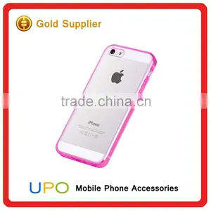 [UPO] Clear Pc+tpu Bumper Armor Hybrid Wholesale Phone Case for Iphone 5 Case,for Iphone 5s Cover thumbnail-5