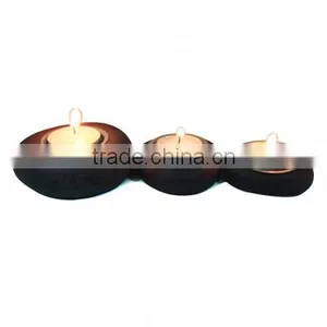 Wholesale Christmas Polyresin/glass Decorative Candle Holder thumbnail-4
