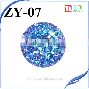 Druzy Stones Wholesale Natural Flat Agate Druzy for Jewelry thumbnail-1