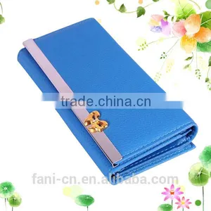 Fashional Appearance Non Leather PU Wallet Can With Custom Logo Emboss for Women thumbnail-6