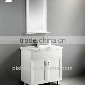 Elegant Design Pure White Display Cabinet thumbnail-1
