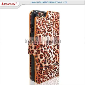 Luomoon New Separable Style Luxury Leopard Pattern Leather Flip Cover Case for Xiaomi Redmi Note 3 Mi5 thumbnail-3