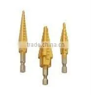 3PCS HSS Step Drill Bit Set thumbnail-1