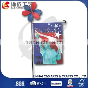 Silk-Screen Garden Flag Stands thumbnail-3