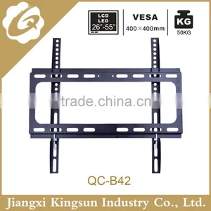 China Supplier 2016 Low Profile Fixed Cold-rolled Steel Black Lcd tv Mount 32"-55"screen thumbnail-3