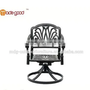Aluminum Egg Chair Round Comfortable Swivel Chair thumbnail-1