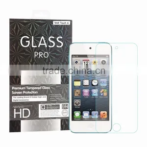 For IPod Touch 6 Tempered Glass Screen Protector, 9H 0.26 MM Rounded Edge Bubble Free Anti Dust Anti-scratch Glass Protector thumbnail-1