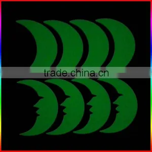 Glow in the Dark Moons Vinyl Sticker thumbnail-1