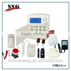 Wireless LCD Alarm Zone Display Gprs Alarm Monitoring Gsm Alarm Panel With Built-in Backup Battery thumbnail-2