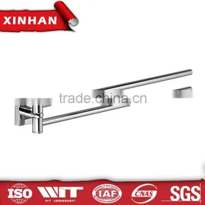 Adjustable Degree Bathroom Accessory Extension Towel Bar Swivel Double Towel Rail Bathroom thumbnail-1