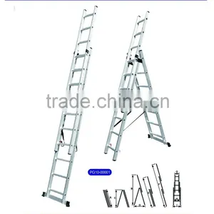 3*8aluminum Draw Ladder/Combination Folding Aluminum Ladder/aluminum Ladder /steps Ladder thumbnail-1