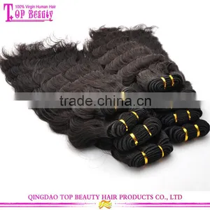 8A Grade 100 Human Hair Raw Virgin Brazilian Hair 7A Deep Wave thumbnail-3