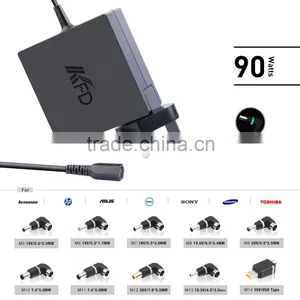 New KFD 90w Multiple Universal Laptop Wall AC Adapter/Charger/Power Supply Max 90W 15V-20V for Dell hp ,lenovo,asus ... thumbnail-2