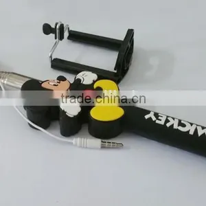 Wholesale Mobile Accessory Hot Selling Gadget Wired Control Selfie Stick thumbnail-6